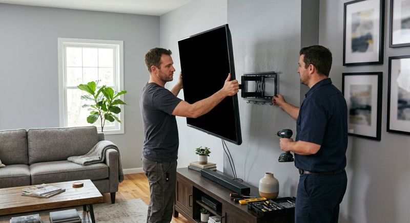 Bedroom Tv Mounting in Wilmington, NC