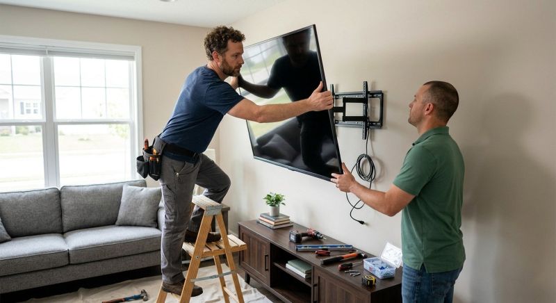 Bedroom Tv Mounting in Denver, CO