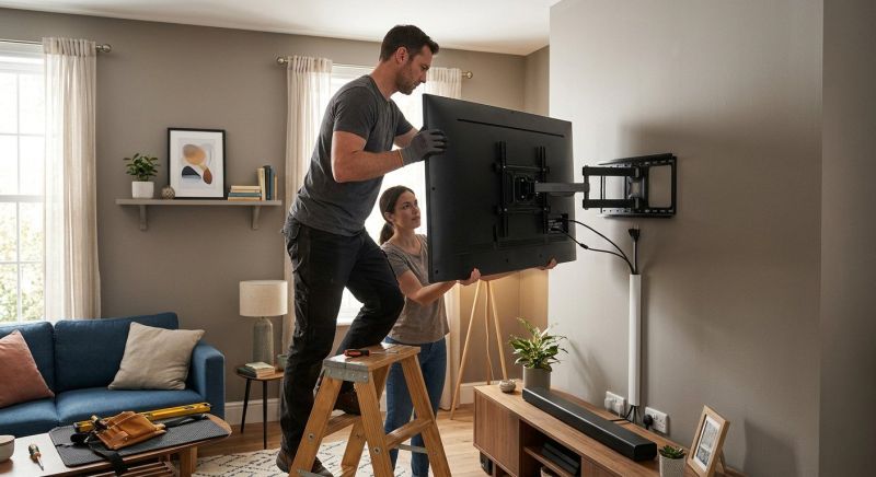 Tv Hanging Service in Kansas City, KS